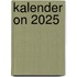 Kalender ON 2025