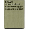522023 - Studentpakket Dekvloerenlegger - niveau 2 (Studeo) by Savantis