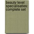 Beauty Level Specialisaties: complete set