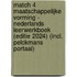 Match 4 Maatschappelijke vorming - Nederlands Leerwerkboek (editie 2024) (incl. Pelckmans Portaal)