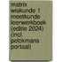Matrix Wiskunde 1 Meetkunde Leerwerkboek (editie 2024) (incl. Pelckmans Portaal)