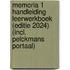 Memoria 1 Handleiding Leerwerkboek (editie 2024) (incl. Pelckmans Portaal)