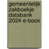 Gemeentelijk zakboekje Databank 2024 E-book