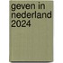Geven in Nederland 2024