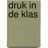 Druk in de klas door Marjolein Luman