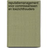 Reputatiemanagement voor commissarissen en toezichthouders door Frank Peters