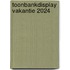 Toonbankdisplay Vakantie 2024