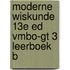 Moderne Wiskunde 13e ed vmbo-gt 3 leerboek B