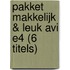 Pakket Makkelijk & Leuk AVI E4 (6 titels)