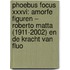 Phoebus Focus XXXVI: Amorfe figuren – Roberto Matta (1911-2002) en de kracht van fluo