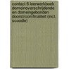 Contact 6 Leerwerkboek Domeinoverschrijdende en domeingebonden doorstroomfinaliteit (incl. Scoodle) door Nancy De Ryck