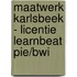 Maatwerk Karlsbeek - Licentie Learnbeat PIE/BWI