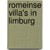 Romeinse villa's in Limburg
