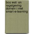 Boa Wet- en regelgeving domein I met Smart-e-learning