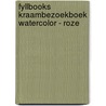 Fyllbooks Kraambezoekboek Watercolor - roze door Onbekend