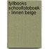 Fyllbooks Schoolfotoboek - linnen beige