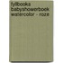 Fyllbooks Babyshowerboek Watercolor - roze