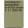 Noorderpoort basispakket LS-STL BOL niveau 4, lj 1 2025-26 door Onbekend