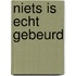 Niets is echt gebeurd
