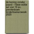 De koning zonder paard - Friese editie set van 10 ex. Prentenboek Kinderboekenweek 2025
