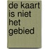DE KAART IS NIET HET GEBIED