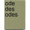 Ode des odes door Solomo Kitenge
