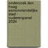 Onderzoek Den Haag Seniorvriendelijke Stad - Ouderenpanel 2024
