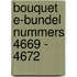 Bouquet e-bundel nummers 4669 - 4672