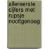 Allereerste cijfers met Rupsje Nooitgenoeg