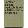 Karakter 1 - pakket werkschrift A-B + letterschrift + Bingel Plus door Onbekend