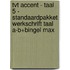 TvT accent - Taal 5 - standaardpakket werkschrift Taal A-B+Bingel Max