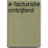 E-facturatie ontcijferd