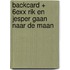 backcard + 6exx Rik en Jesper gaan naar de maan