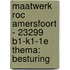 Maatwerk ROC Amersfoort - 23299 B1-K1-1E Thema: Besturing