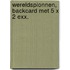 Wereldspionnen, backcard met 5 x 2 exx.