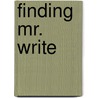 Finding Mr. Write by Kelley Armstrong