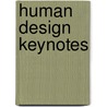 Human Design Keynotes door Anne Van Genechten