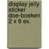 Display Jelly sticker doe-boeken 2 x 6 ex.