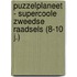 Puzzelplaneet - Supercoole zweedse raadsels (8-10 j.)