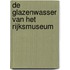 De glazenwasser van het Rijksmuseum