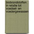 Biobrandstoffen in relatie tot voedsel- en voedergewassen