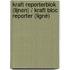 Kraft reporterblok (lijnen) / Kraft bloc reporter (ligné)