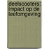 Deelscooters: impact op de leefomgeving