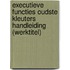 Executieve functies Oudste Kleuters Handleiding (werktitel)
