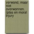Verwond, maar niet overwonnen. (PTSS en Moral Injury