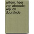 Willem, heer van Abcoude, Wijk en Duurstede