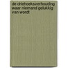 De driehoeksverhouding waar niemand gelukkig van wordt by Kristel van den Berg