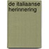 De Italiaanse herinnering