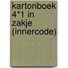 Kartonboek 4*1 in zakje (INNERCODE) by Unknown