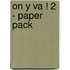 On y va ! 2 - paper pack